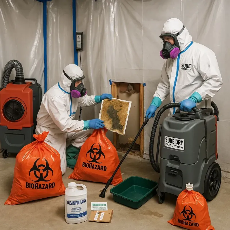 Contaminated Water Handling Protocols process in Eastport, NY