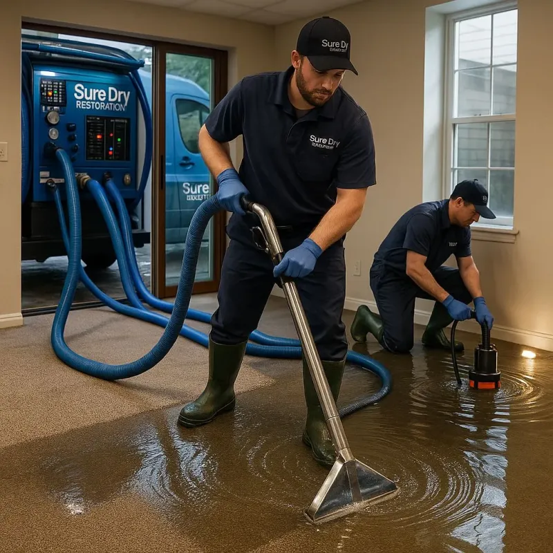 Water Extraction and Removal process in Eastport, NY